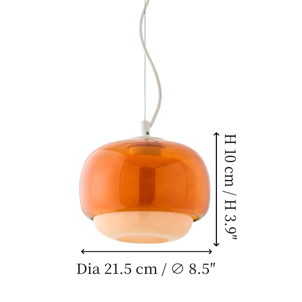 Kleine Clinco hanglamp met diameter 21,5 cm