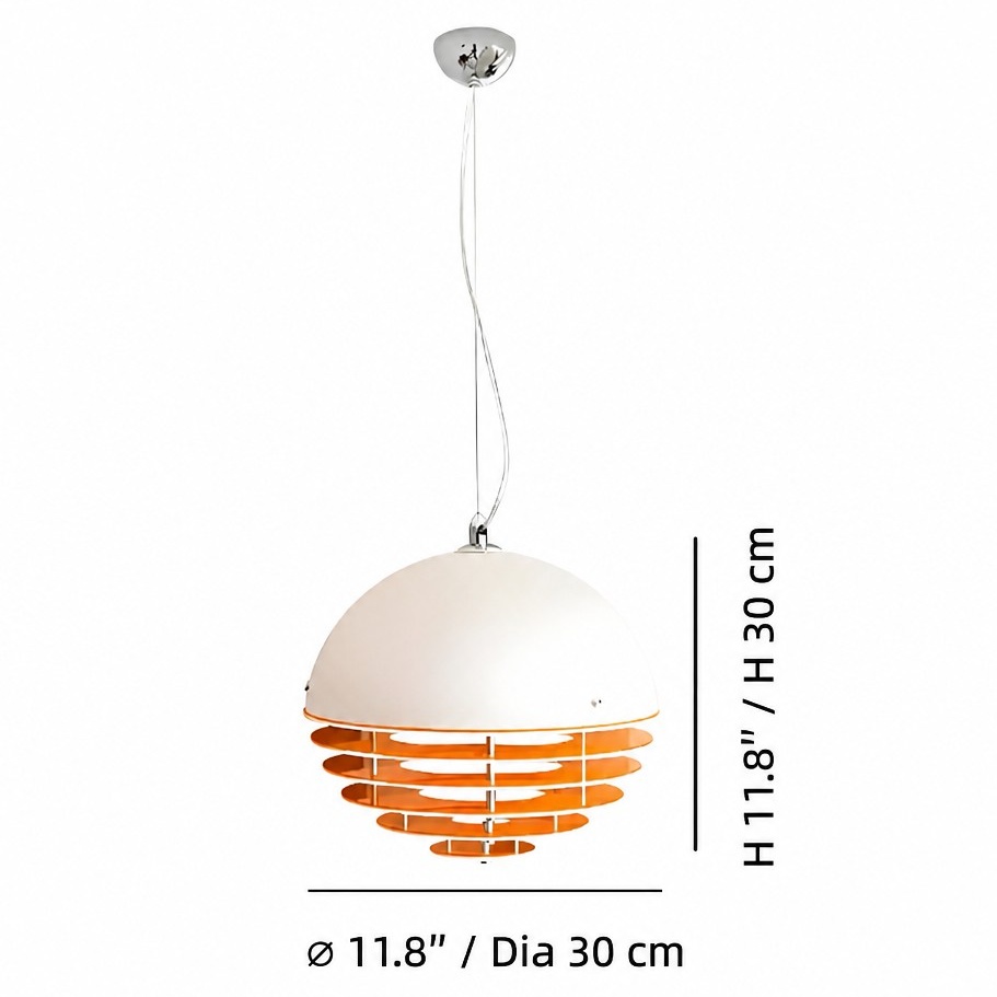 Diameter 11,8 inch × hoogte 11,8 inch afmetingen