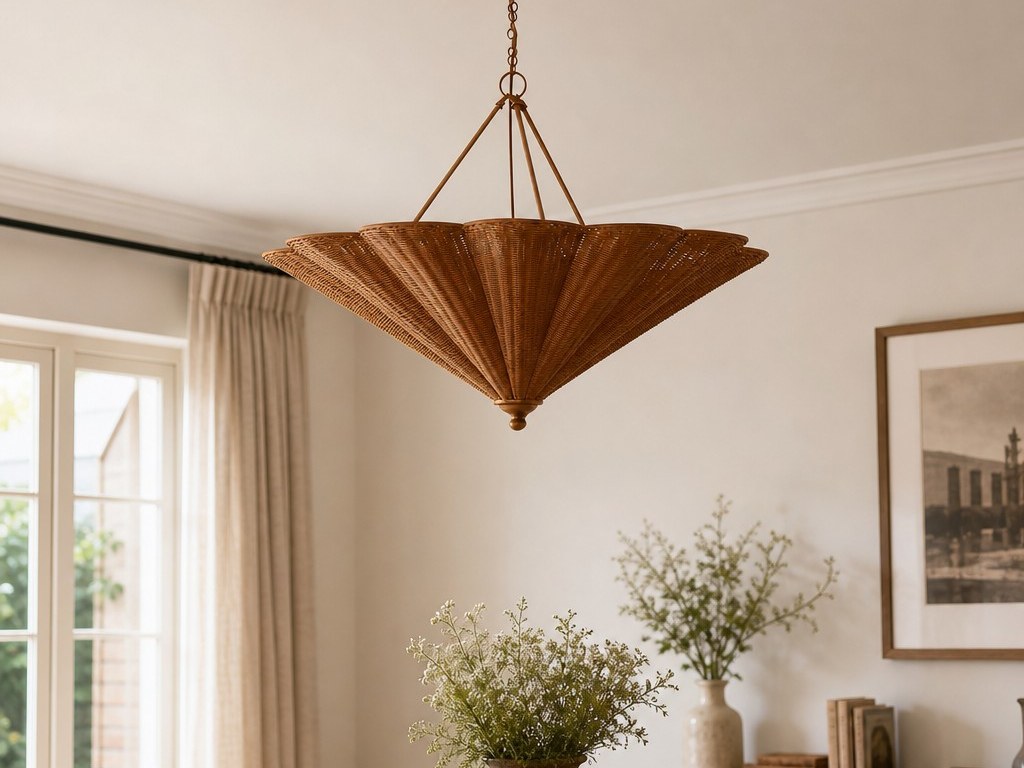 Kavira kroonluchter in naturel interieur