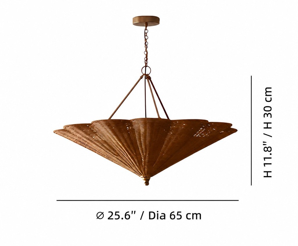 Kavira kroonluchter maat Diameter 65 cm x H 30 cm