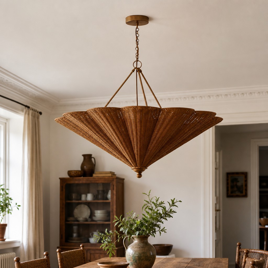 Kavira kroonluchter boven eettafel