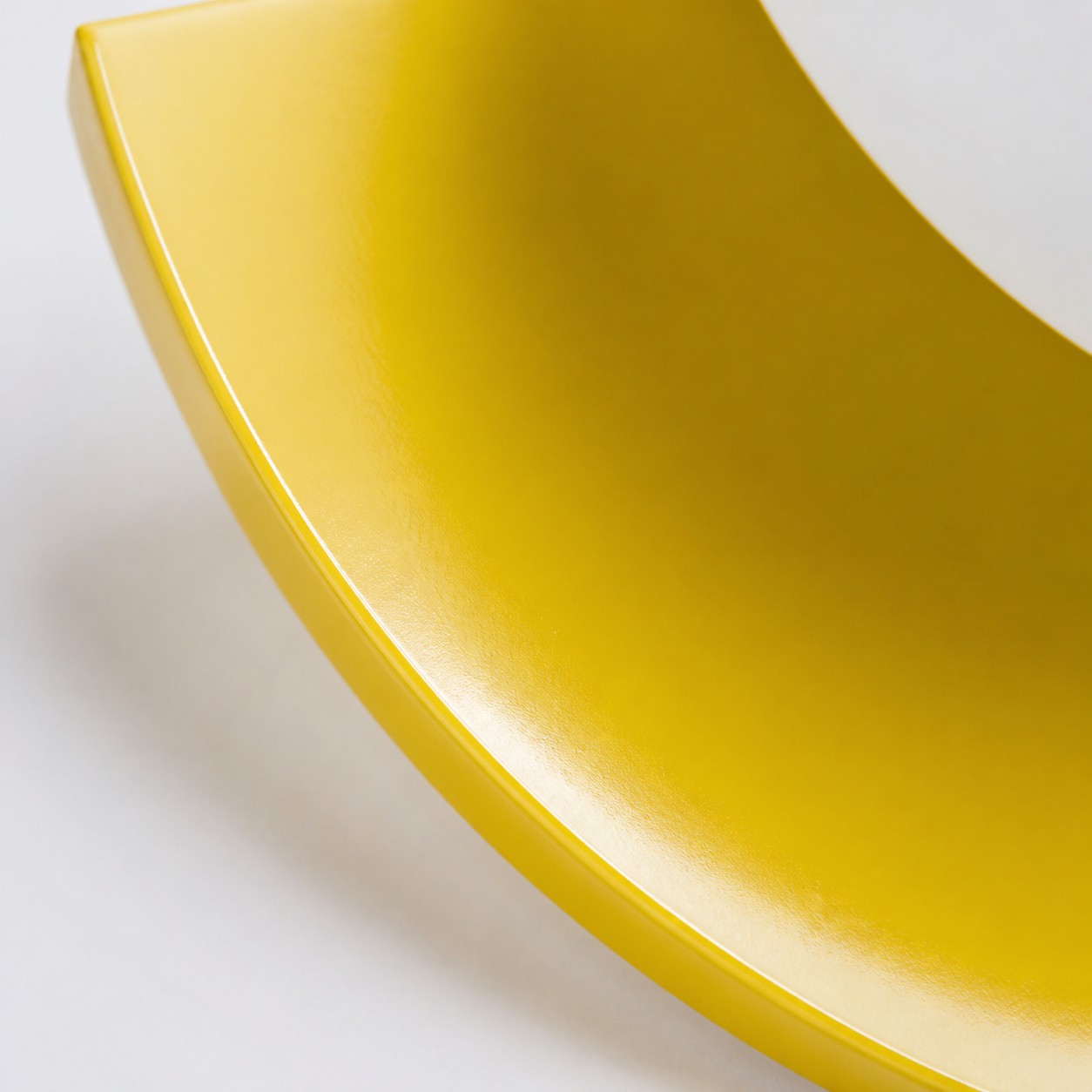Glanzende gele afwerking van de wandlamp