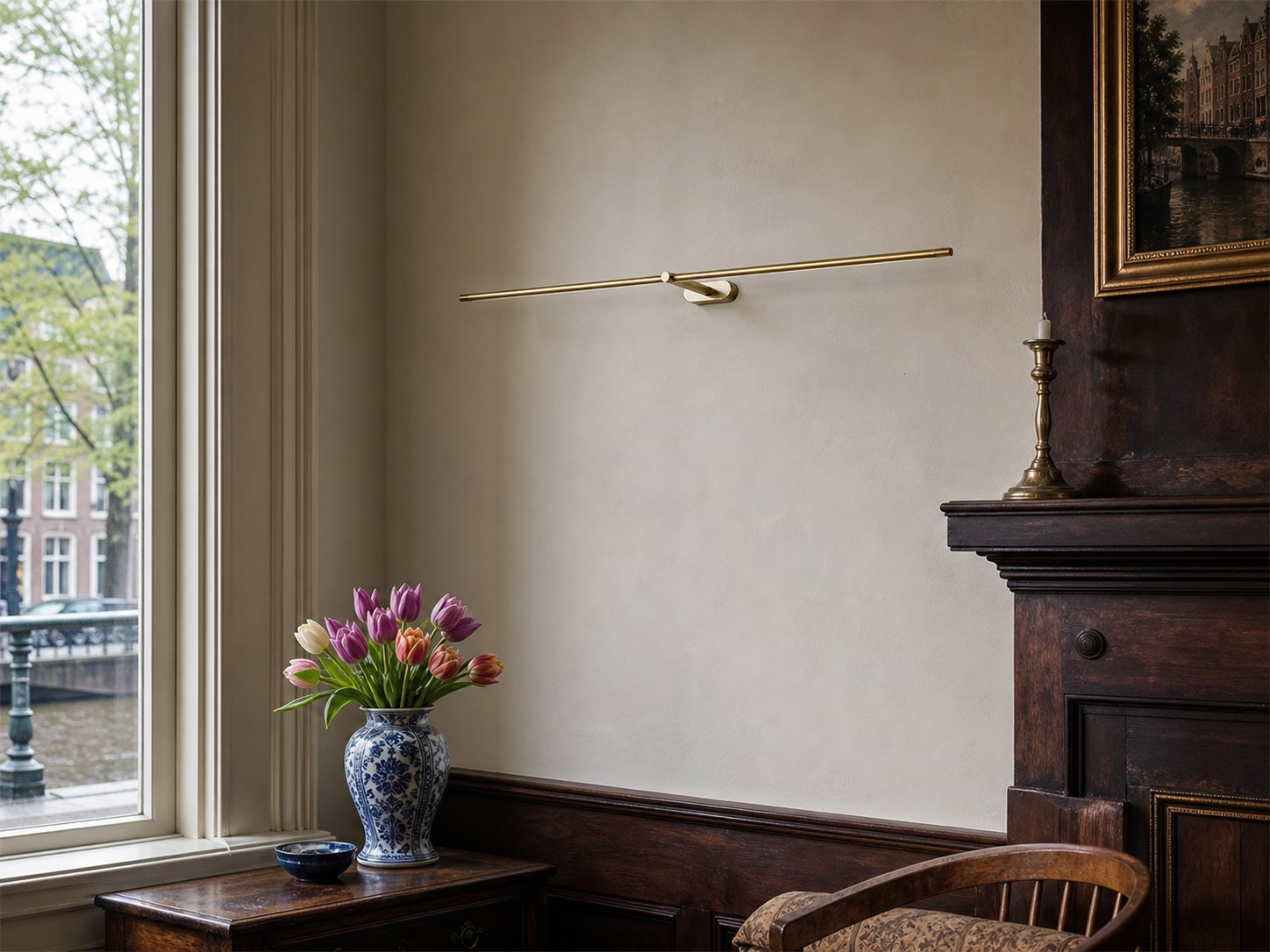 Kady wandlamp in de Minimal Linear Series collectie