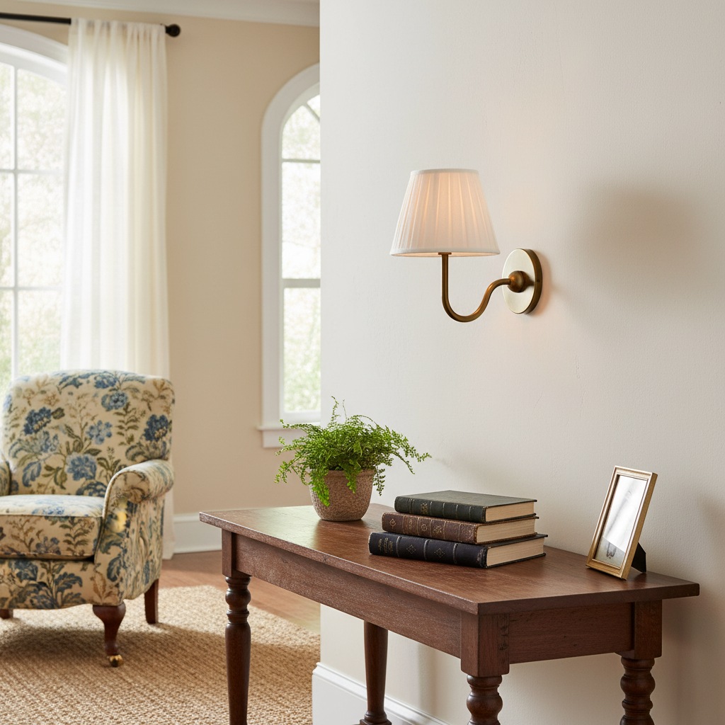 Elegant Fabric Ceiling Lamp