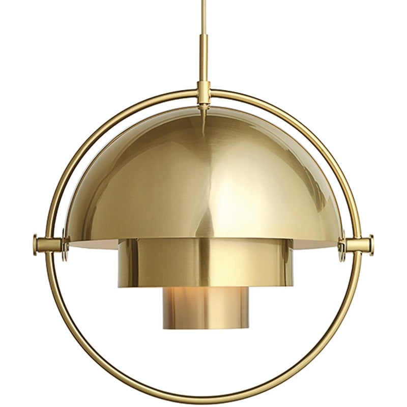 Danish Rotatable Metal Pendant Light S7