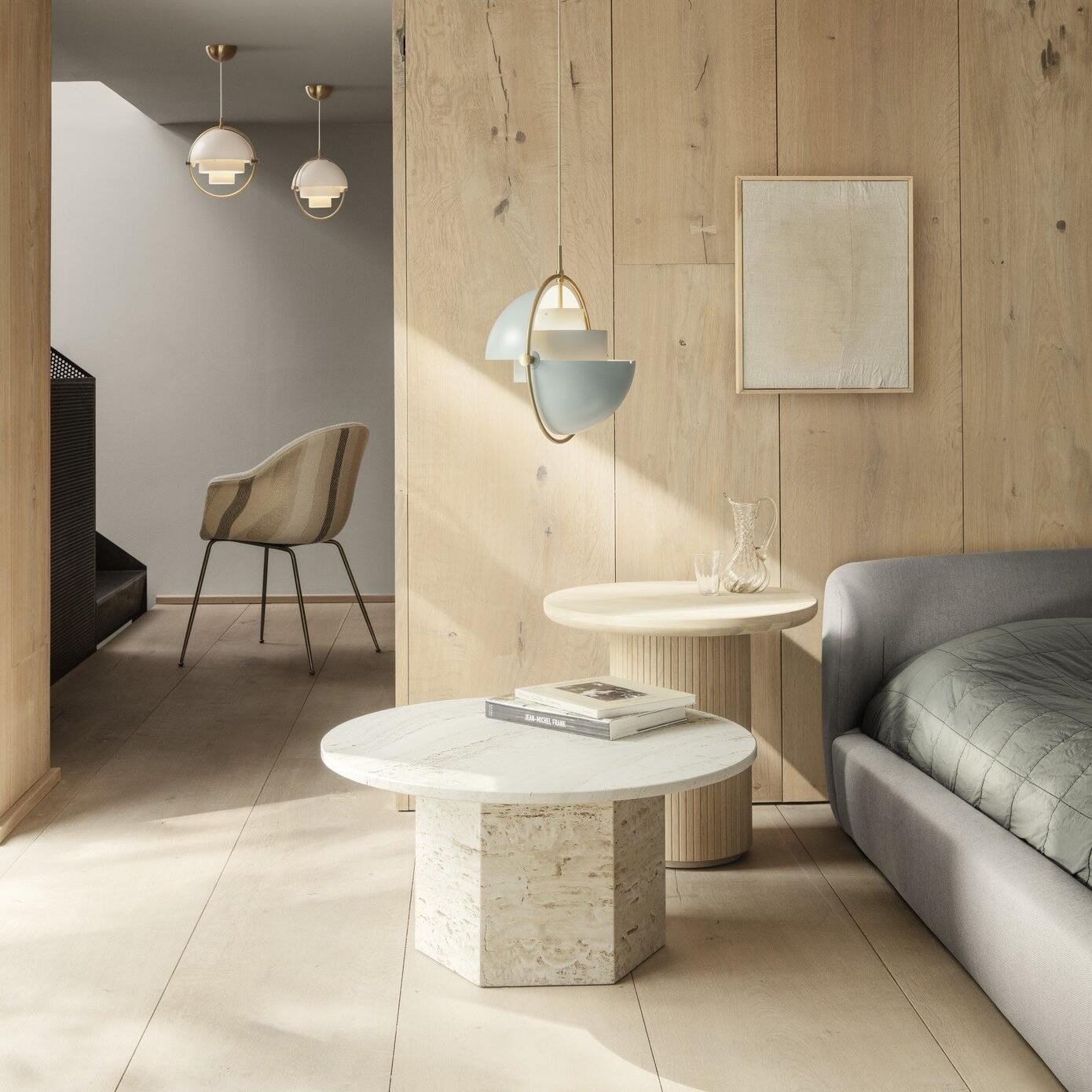 Danish Rotatable Metal Pendant Light S7