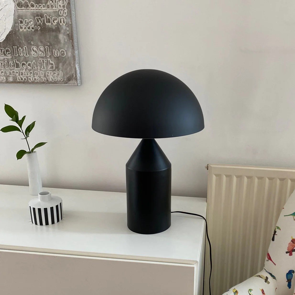 Atollo Mushroom Bedside Table Lamp