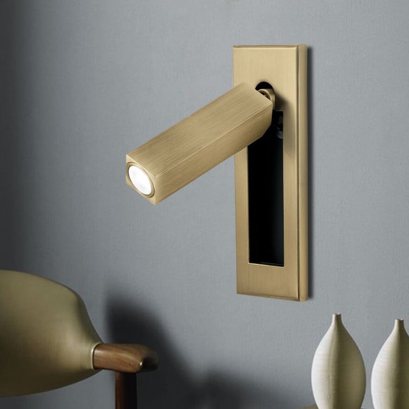 Embedded Bedside Wall Light