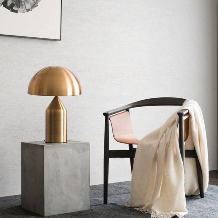 Atollo Mushroom Bedside Table Lamp