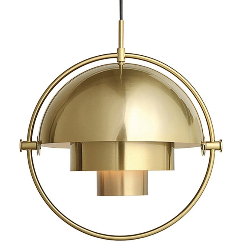 Danish Rotatable Metal Pendant Light S7