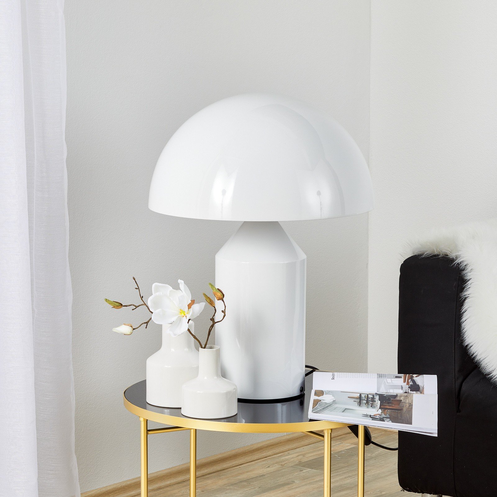 Atollo Mushroom Bedside Table Lamp