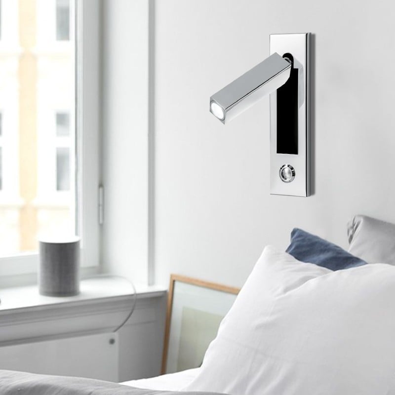 Embedded Bedside Wall Light