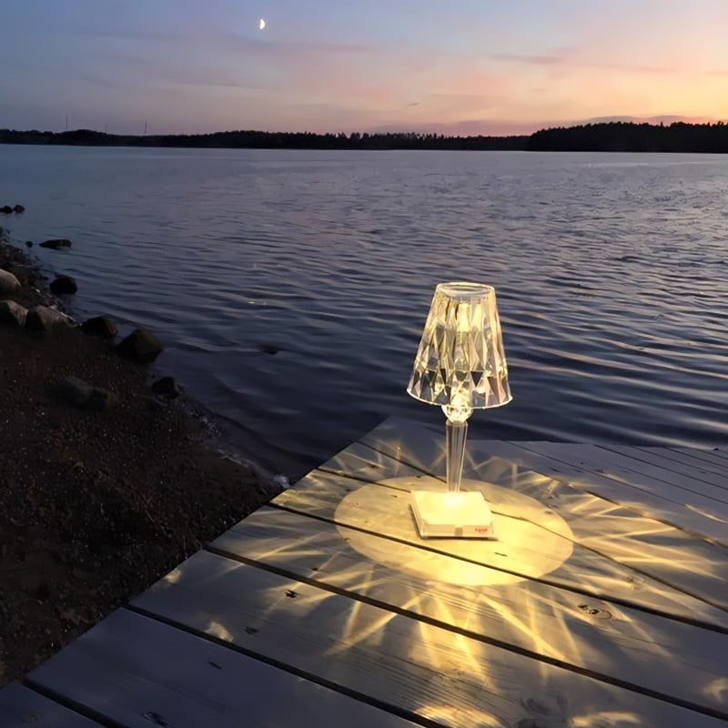 Big Battery Powered Led Table Lamp