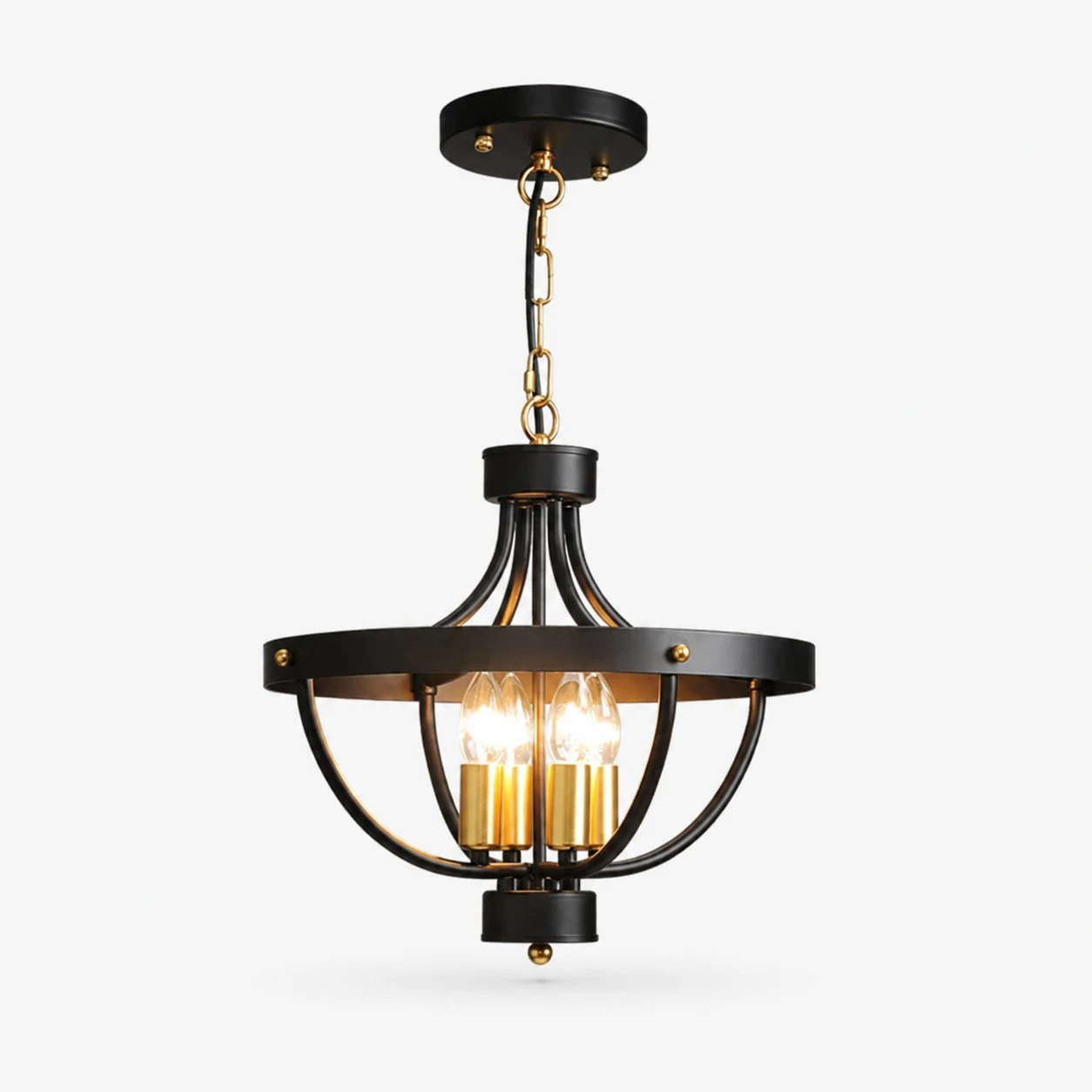 Black pendant product identity / SKU image