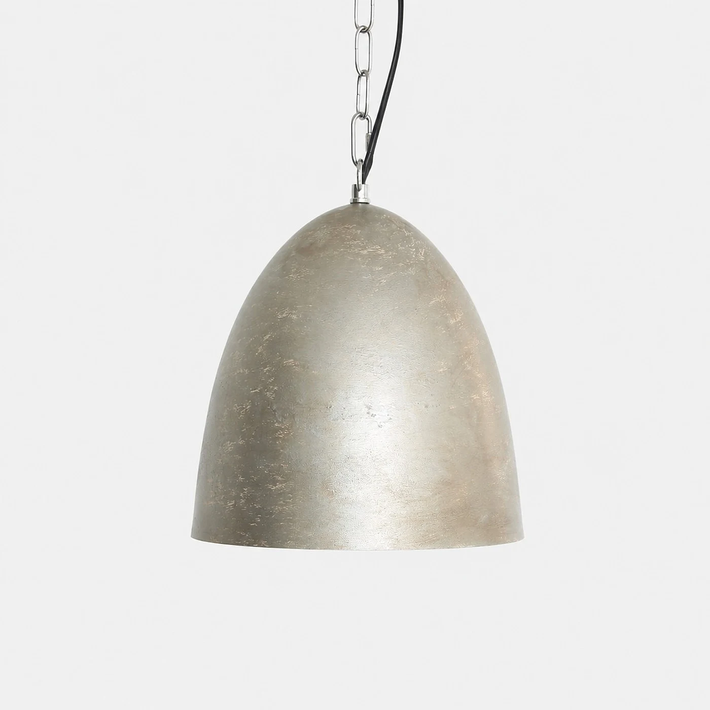 Vintage Distressed Metal Dome Pendant Light