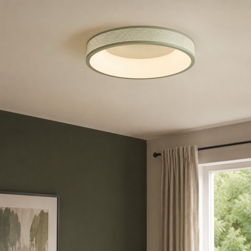 woven halo ceiling light 5