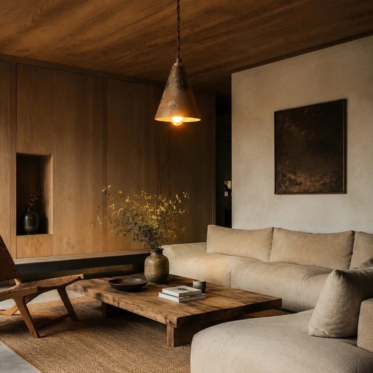 Evening Lounge Glow Scene