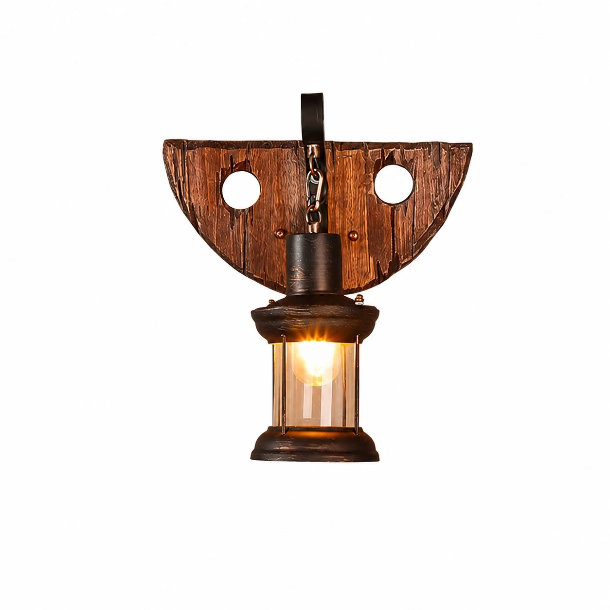 Boat Hull Lantern Sconce