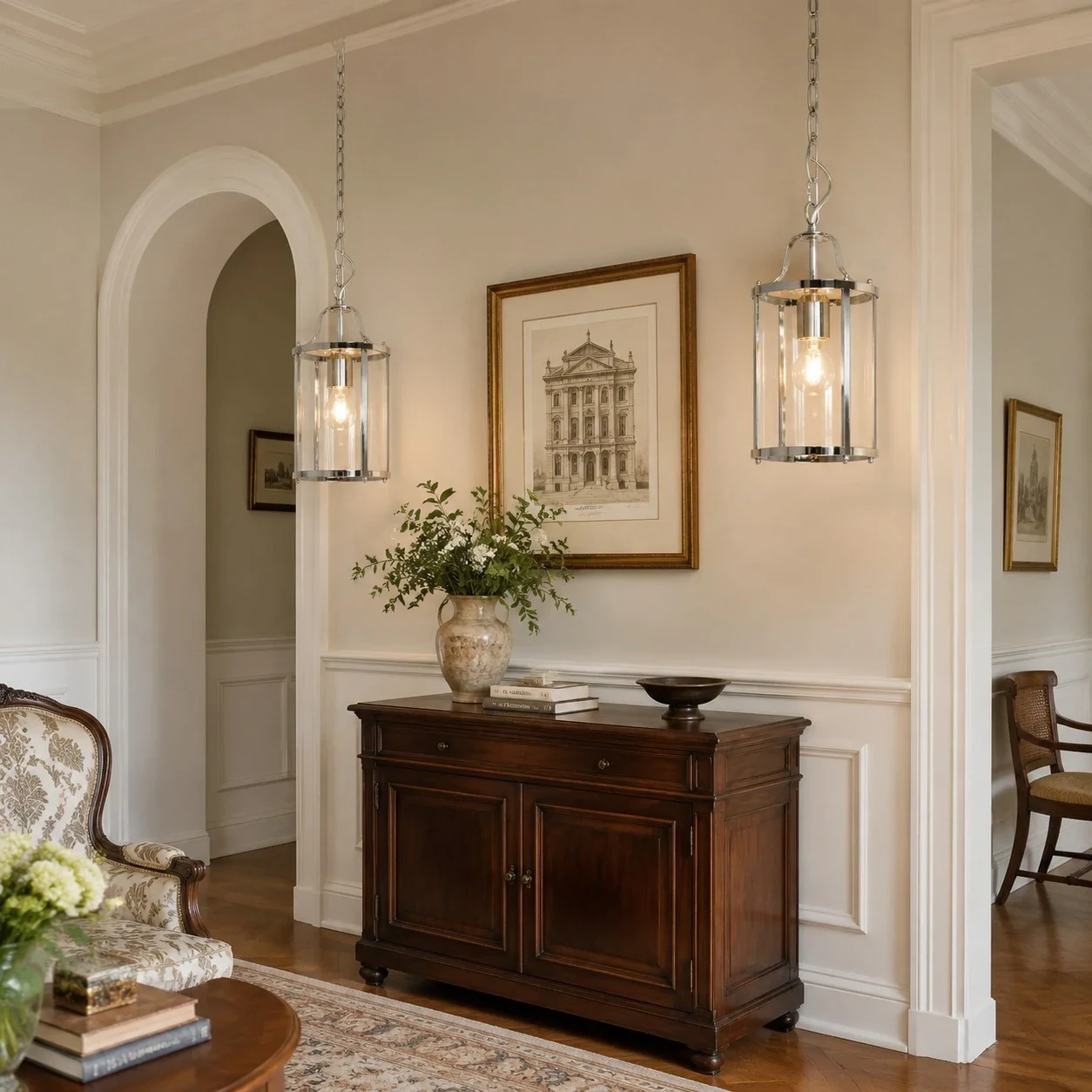 Pendant lamp scene
