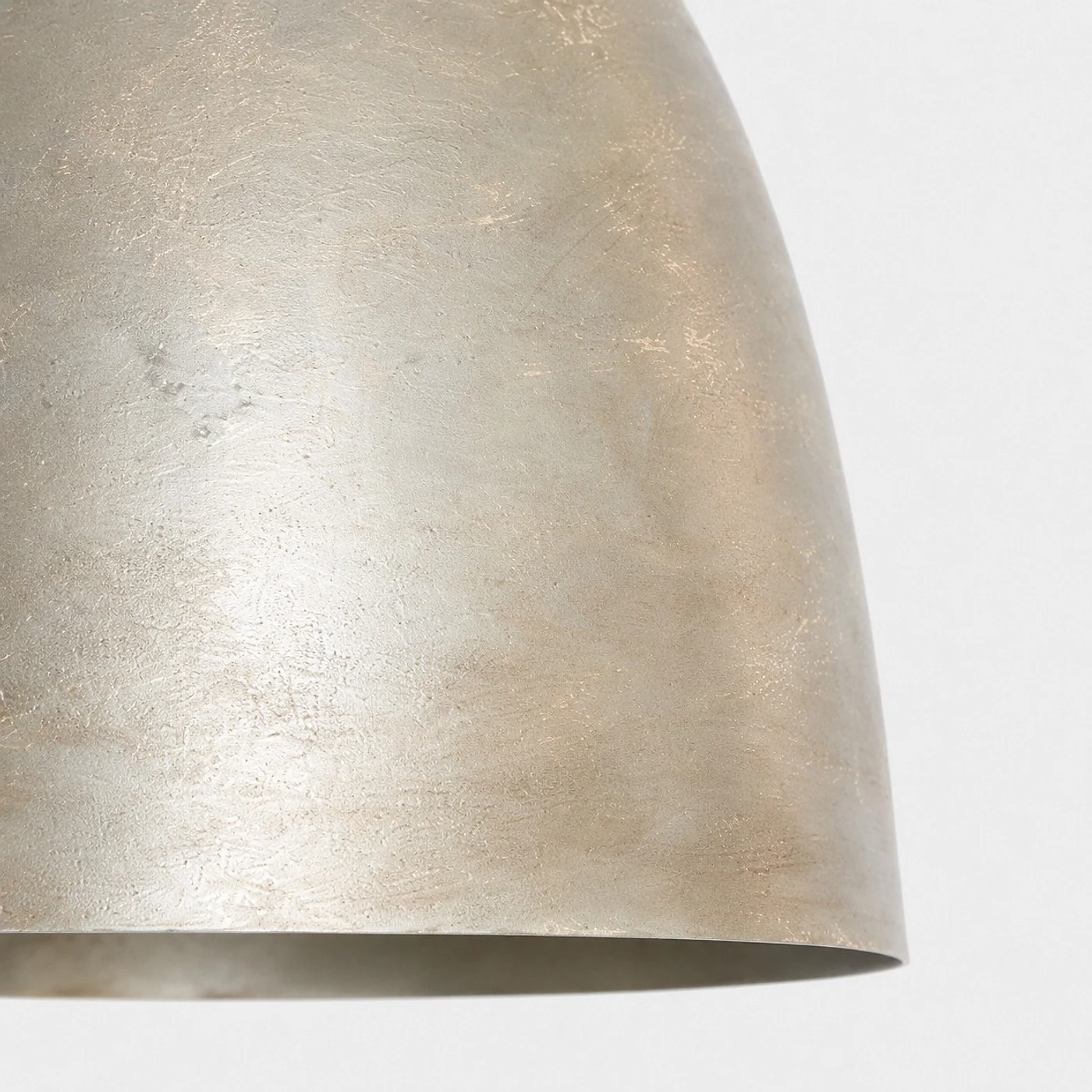 Vintage Distressed Metal Dome Pendant Light