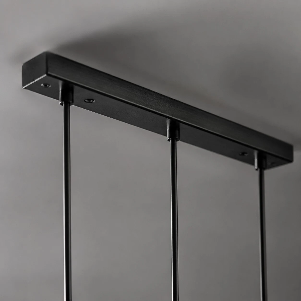 Grey Stone Pendant Light with Paper Diffuser