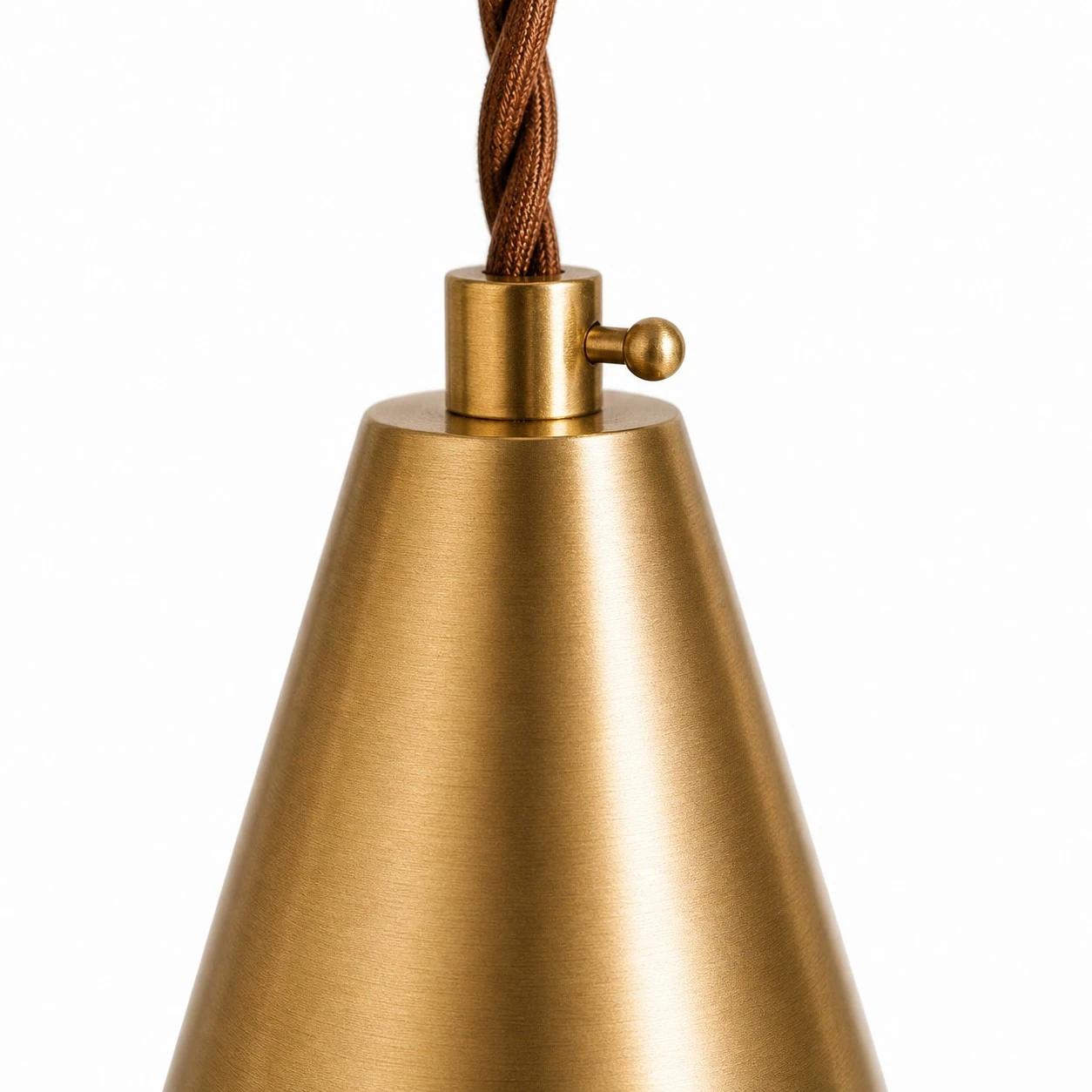 Vintage Leather Faux Marble Teardrop Pendant Light for Dining Rooms and Bedside