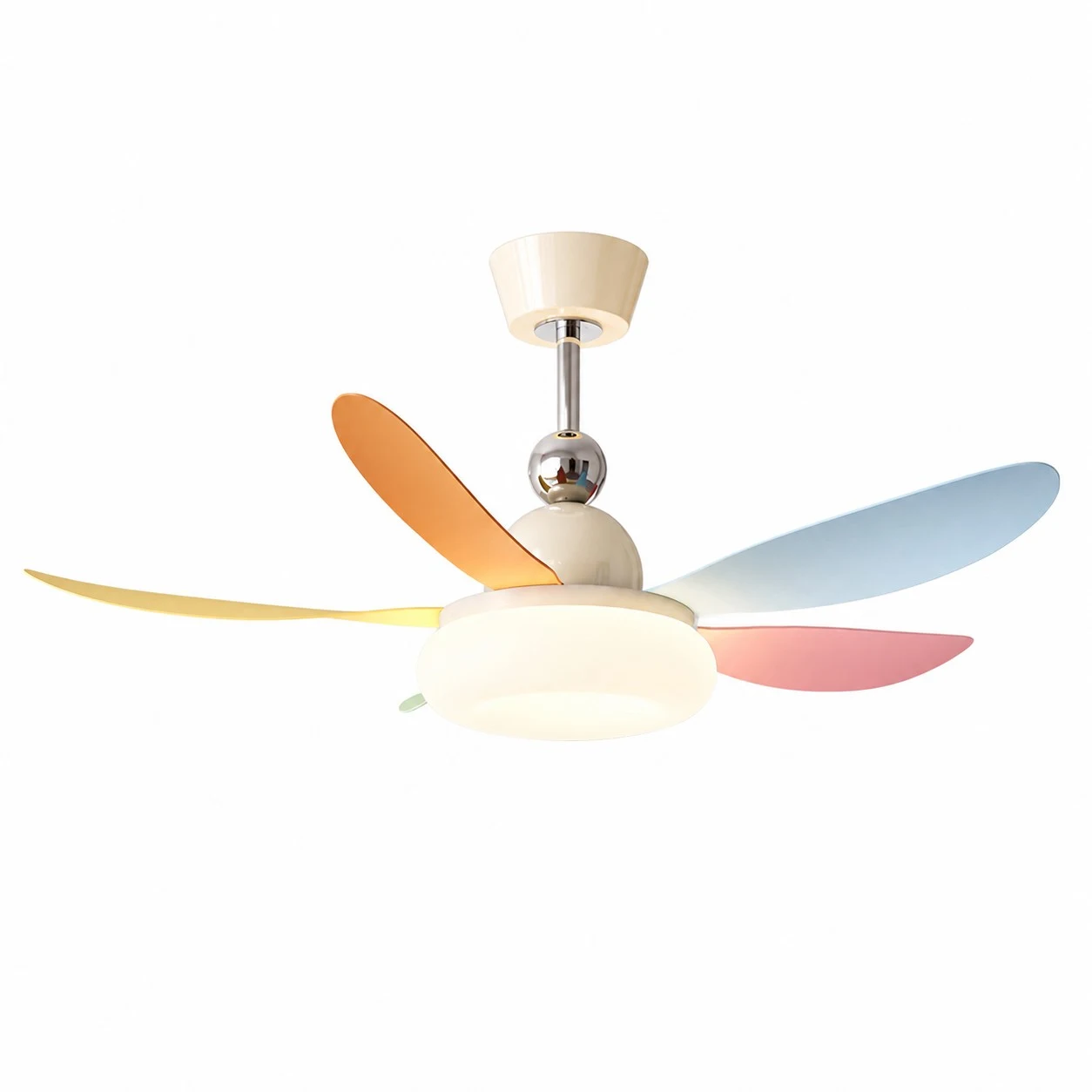 Style C 43 inch colorful ceiling fan lamp