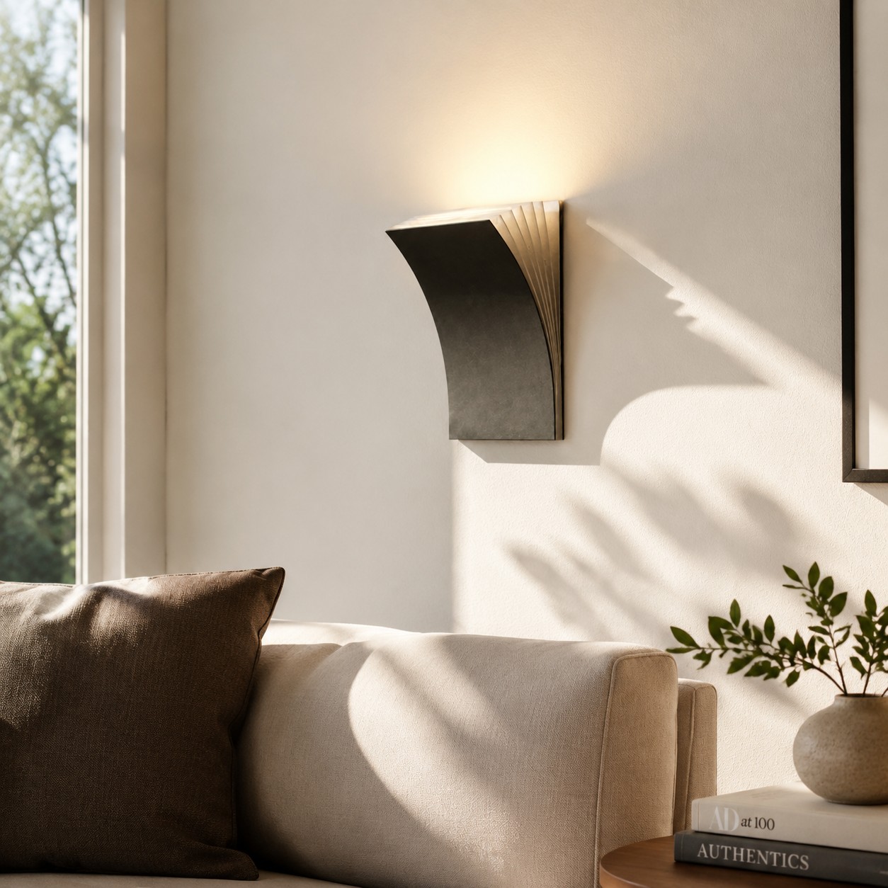 Curved LED Wall Sconce 4