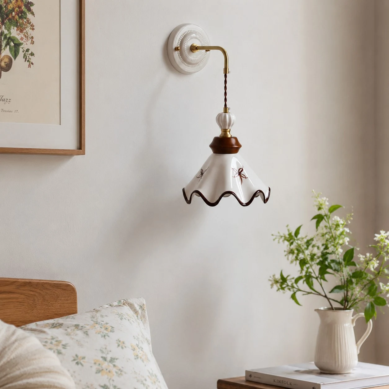 bedroom scale scene