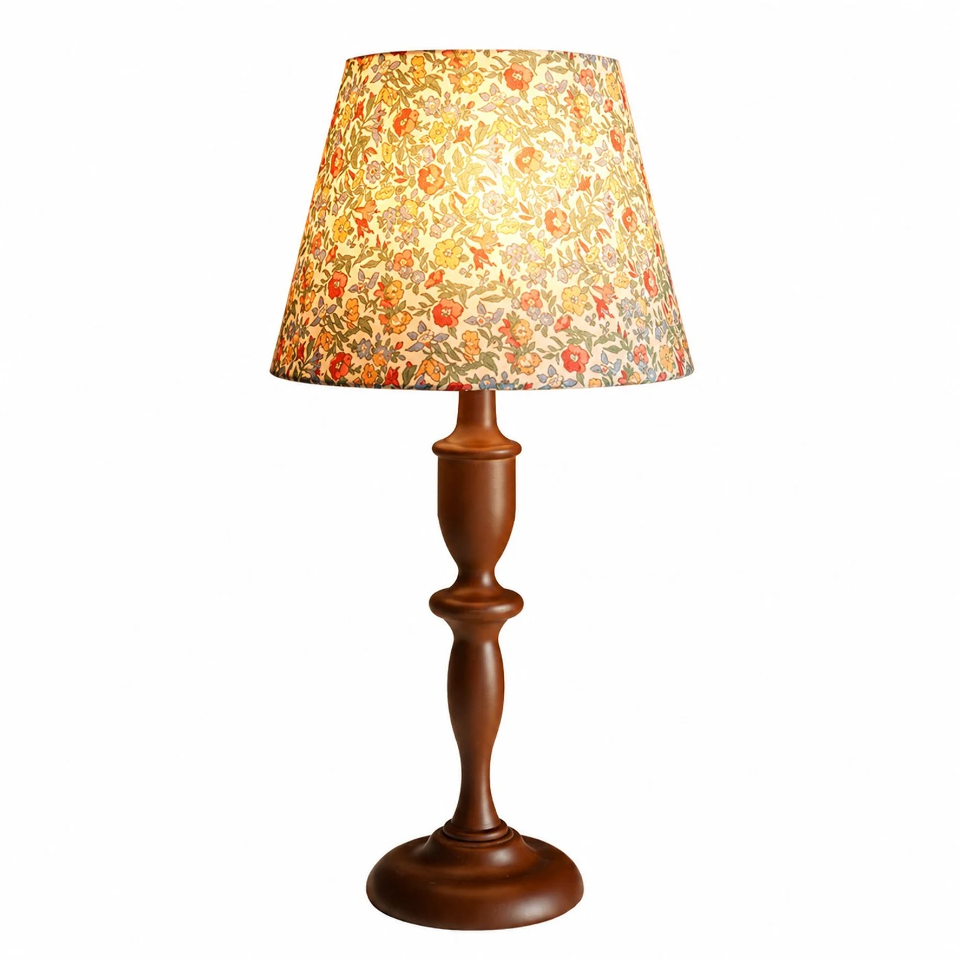 Full lamp on white background