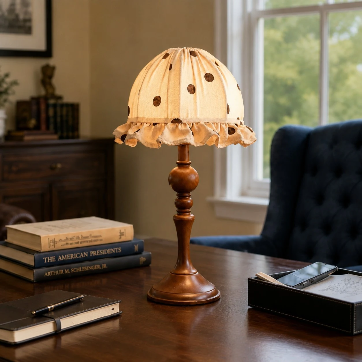 Scene - cozy study room