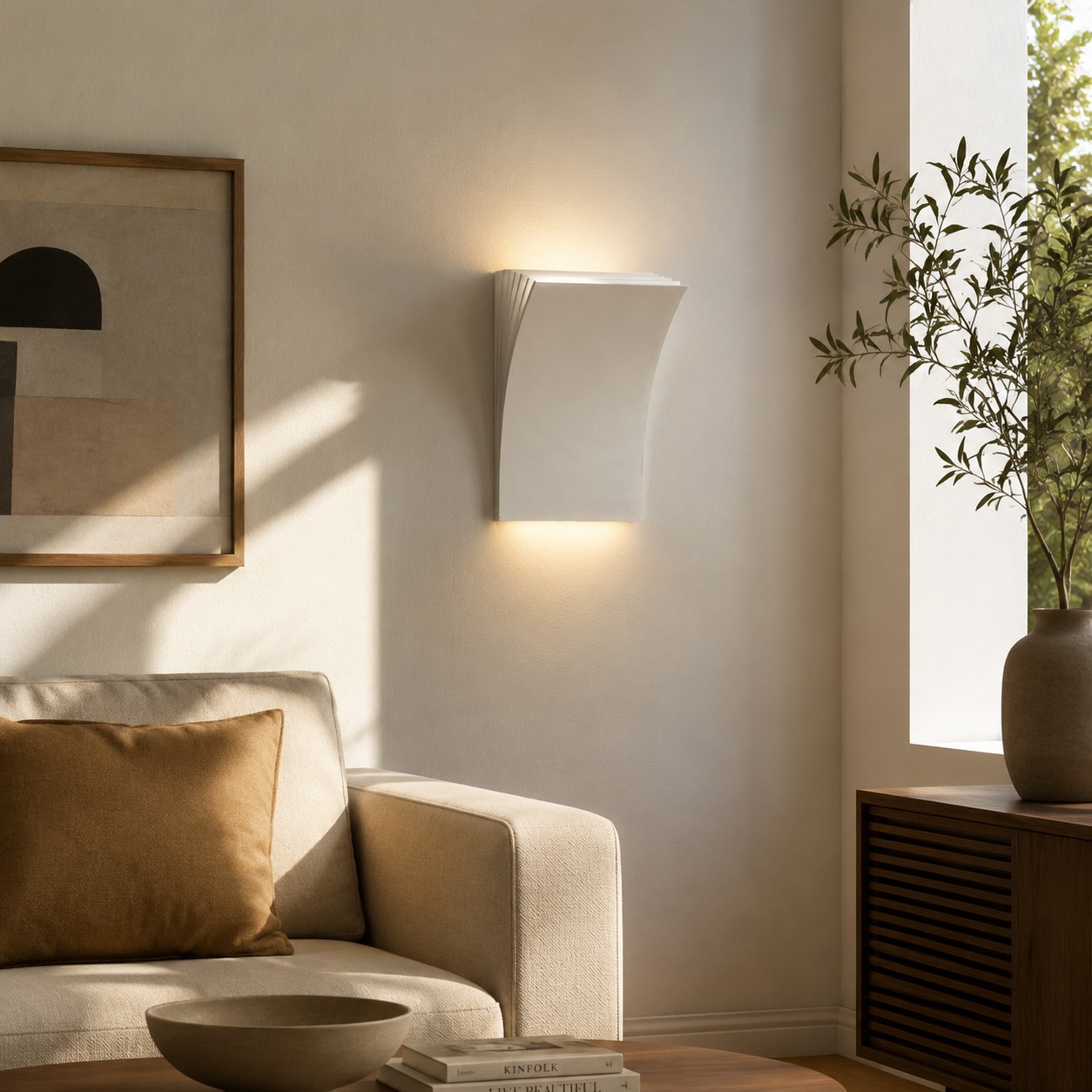 Curved LED Wall Sconce 9