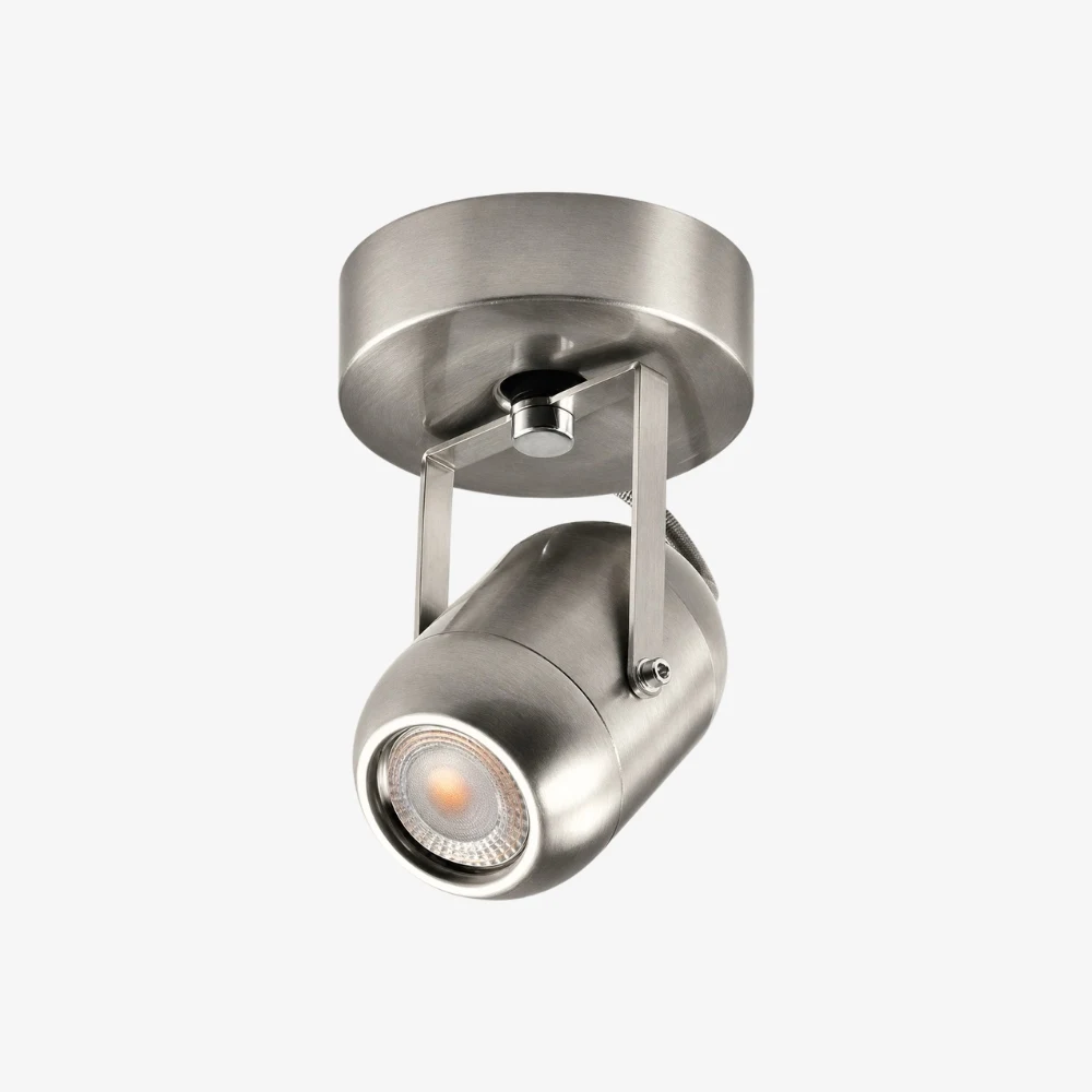 Sand nickel adjustable LED wall lamp waterproof style