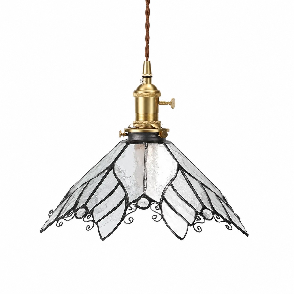 Handcrafted Stained Glass Pendant Light Collection