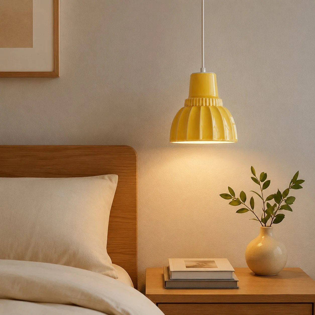 Ceramic pendant style