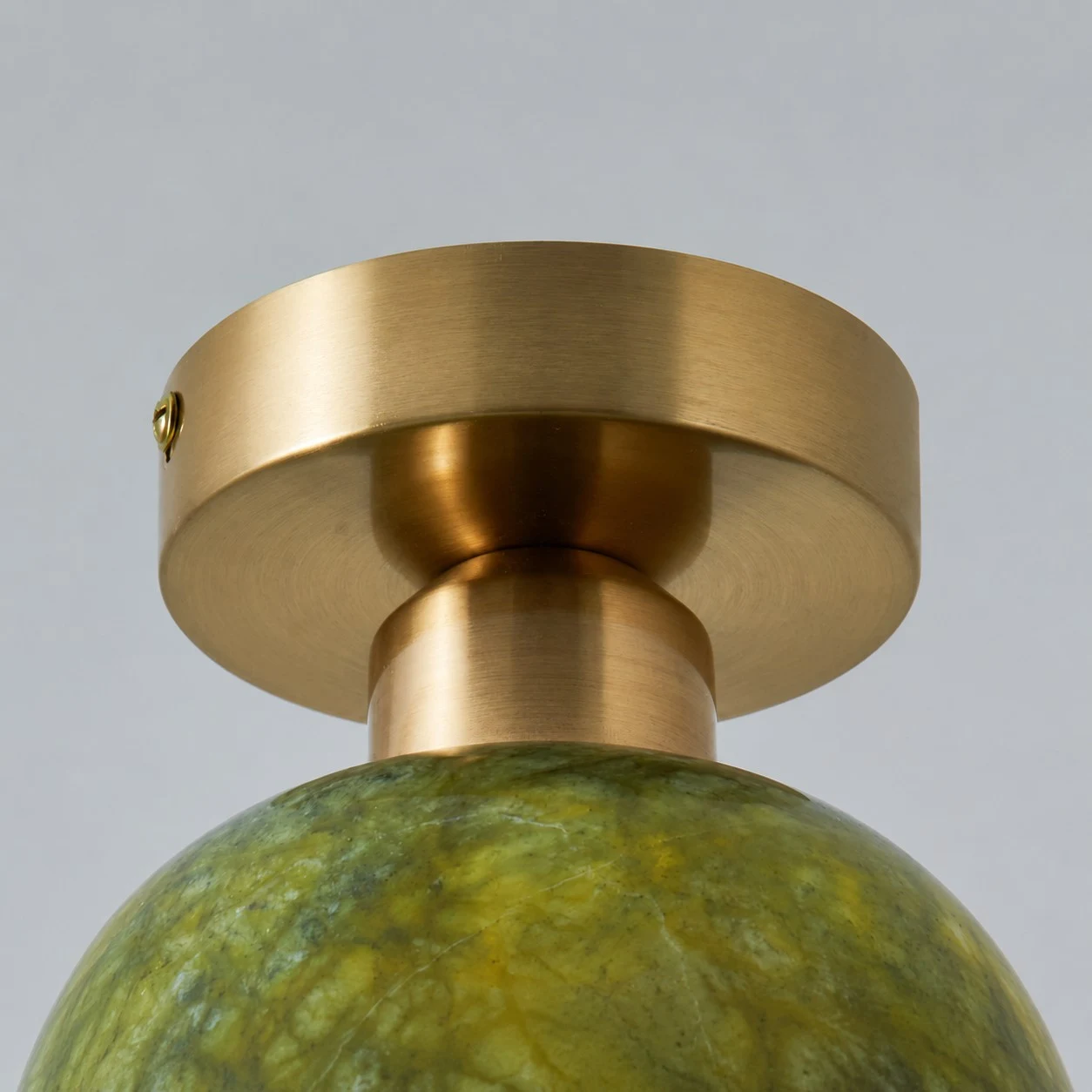 Brass canopy close-up