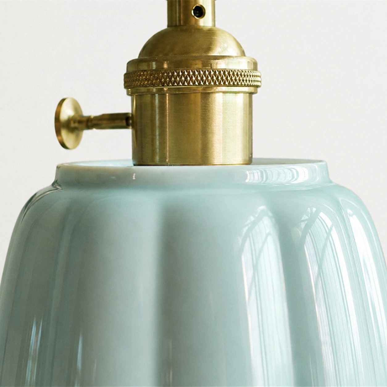 brass hardware detail