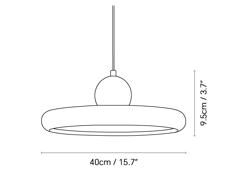 Lampe à suspension en travertin Siyane