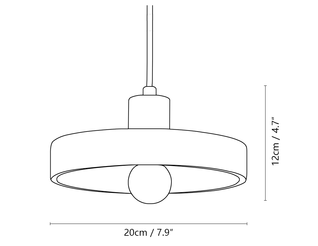 Travertine Piedra Wood Pendant Light