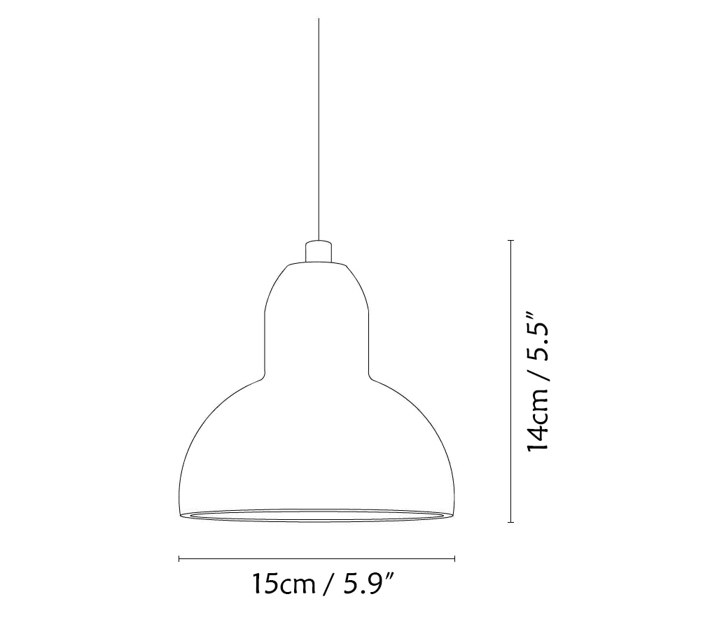 Travertine Terra Halo Pendant Light