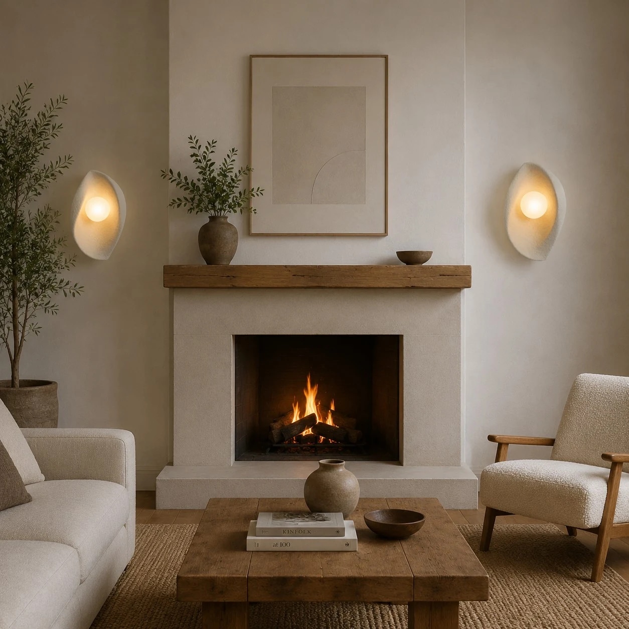 wall sconce room scene