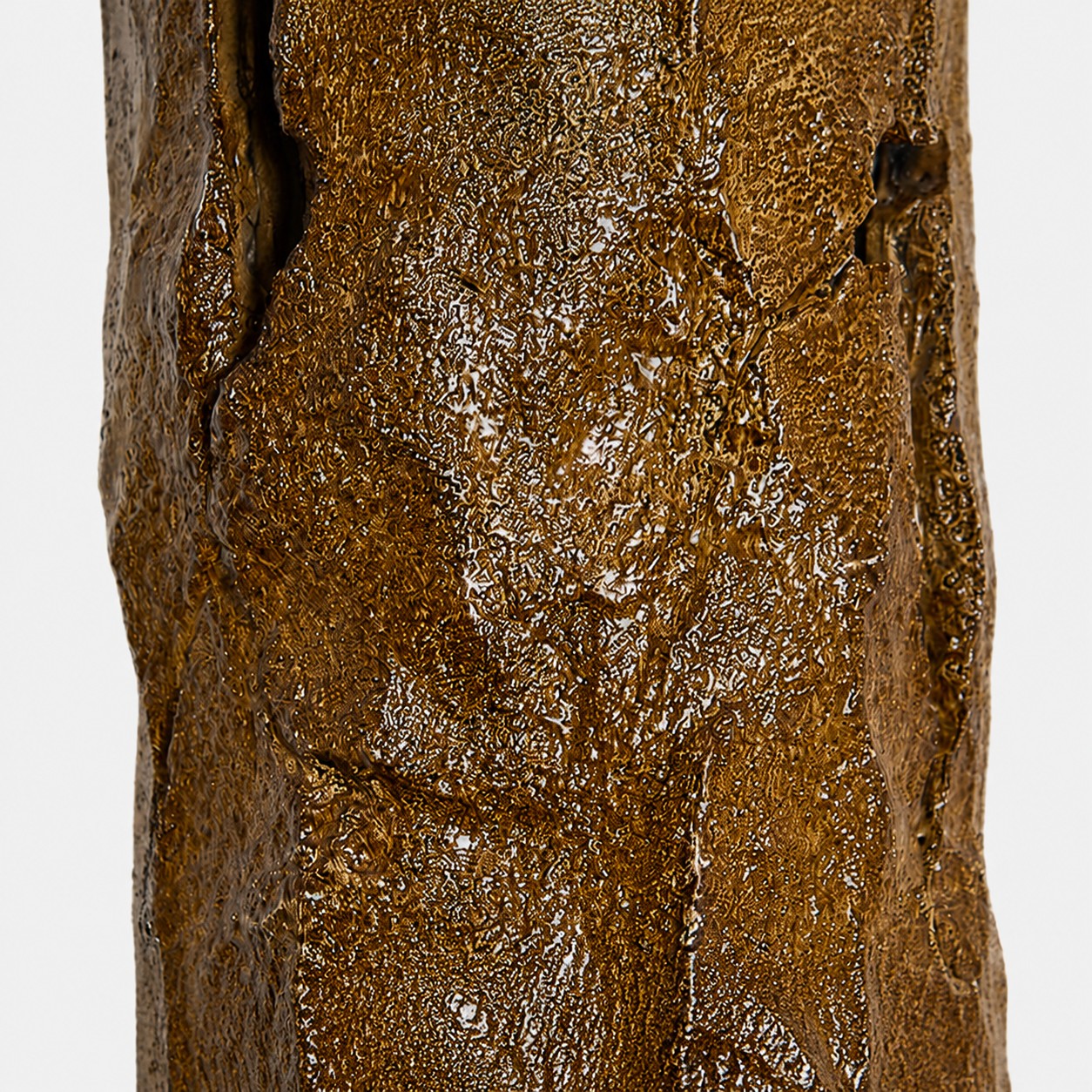 resin bark texture detail