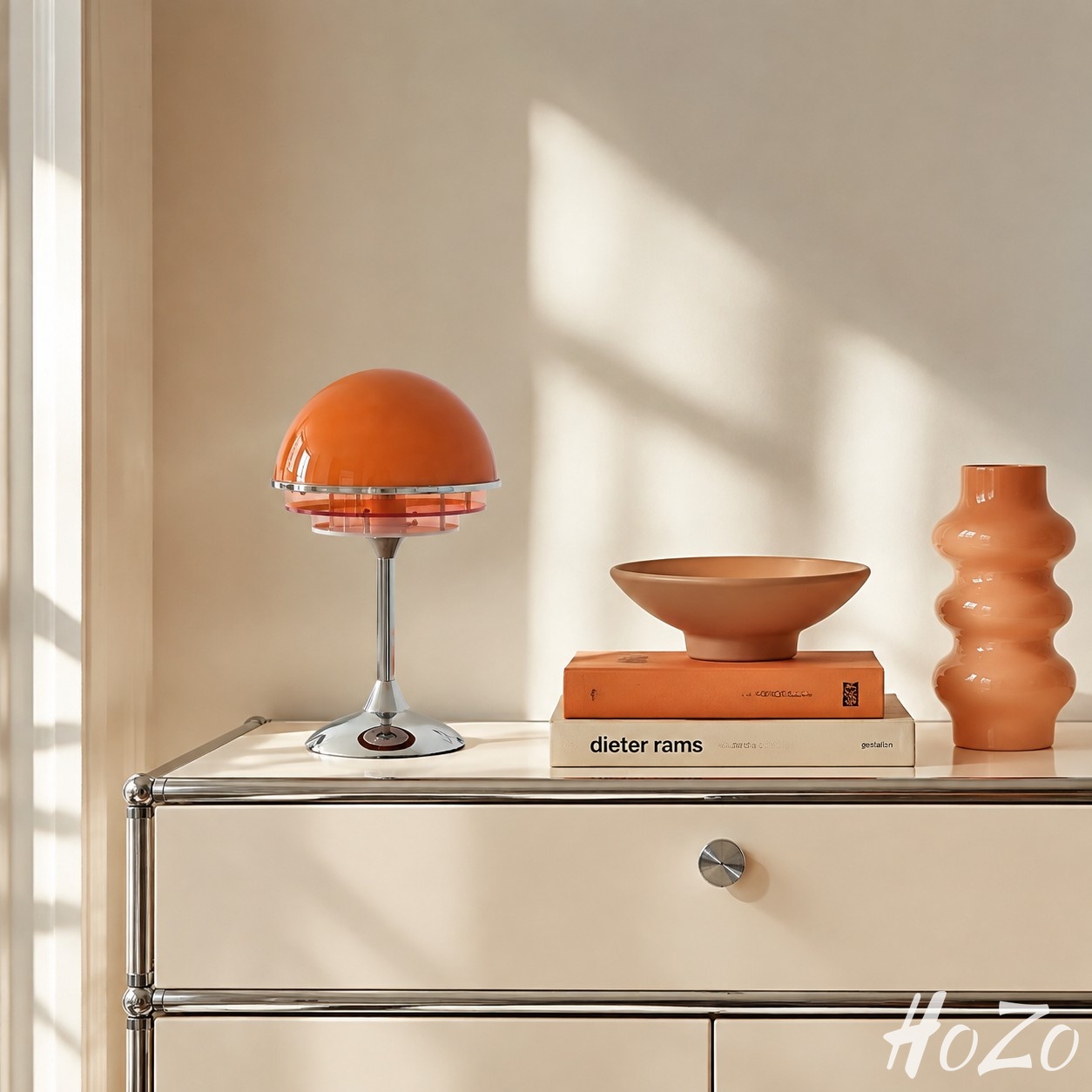 Afterglow Sunset Glow Geometrische Tafellamp – Moderne Sculpturale Stijl voor Bureau, Nachtkastje, Woonkamer, kamer scène 4